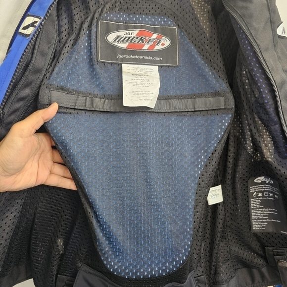 Joe Rocket Lotus Armored Textile Motorcycle Jacket Women, Size XS - Picture 12 of 16